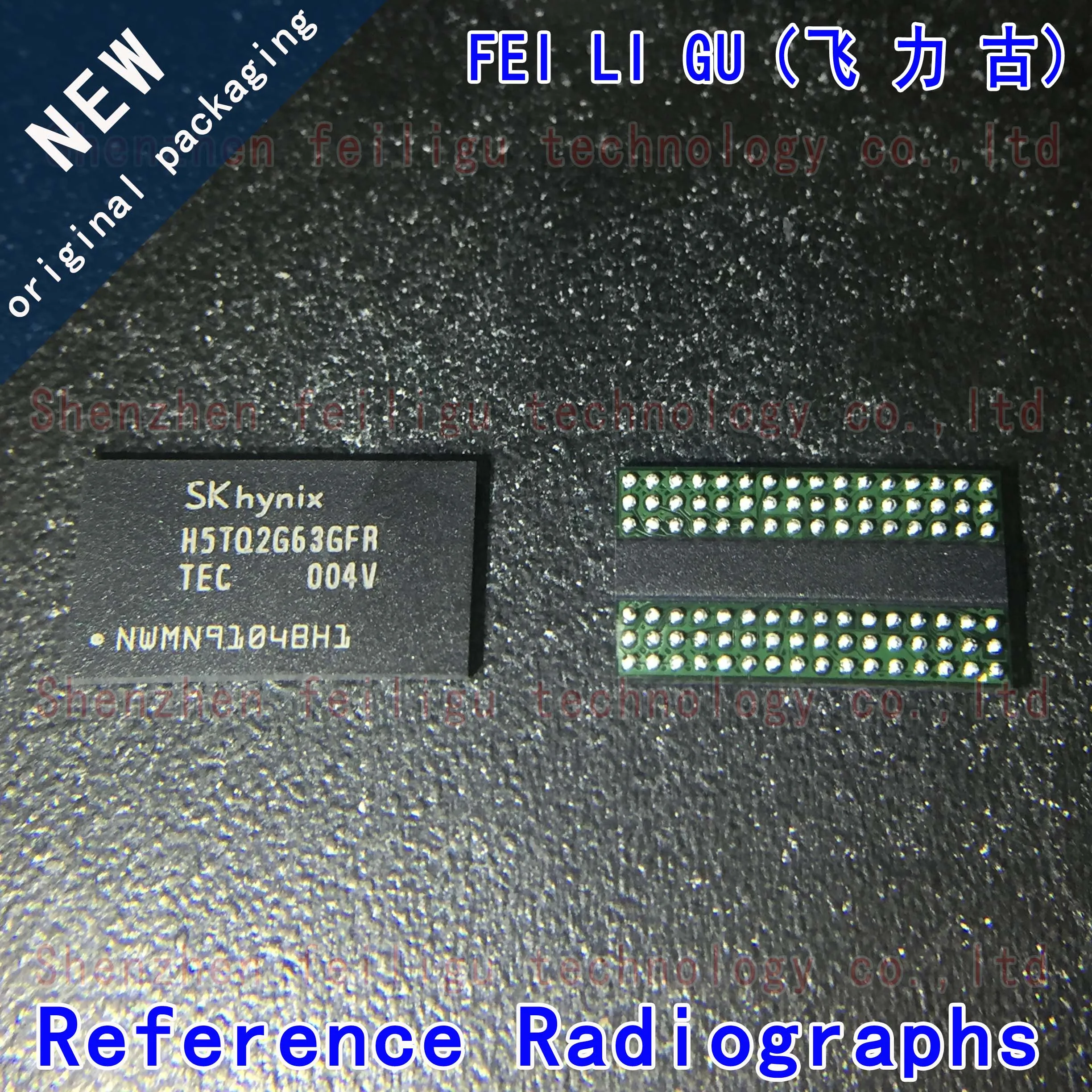 1/10/30PCS 100% New Original H5TQ2G63GFR-TEC H5TQ2G63GFR Package:FBGA96 2Gb DDR3 Memory Chip