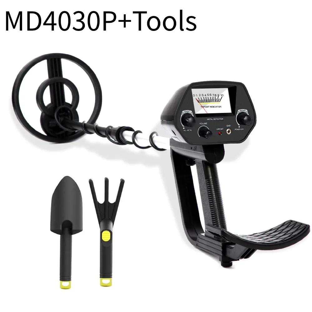 MD4030P Metal Detector Multi-Function Distinguish Detection Gold Seeker PinPointer Gold Coins Silver Dollars aJewelry