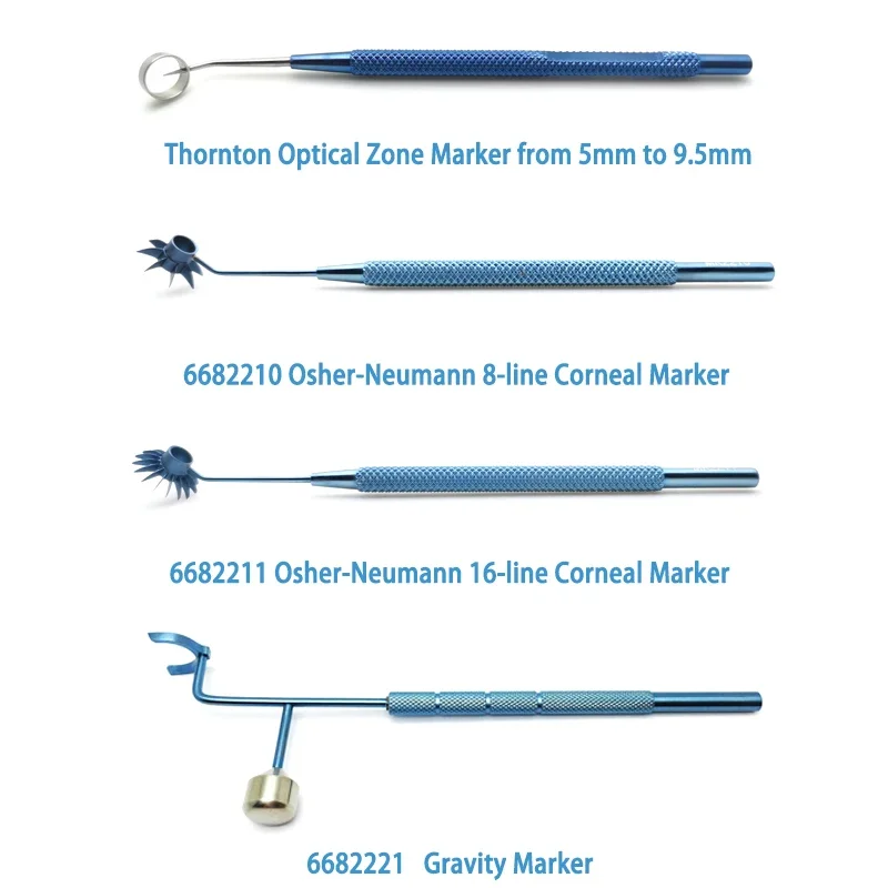 Thornton Optical Zone Marker Gravity Marker  8-line 16-line Pre-Op Reference Marker