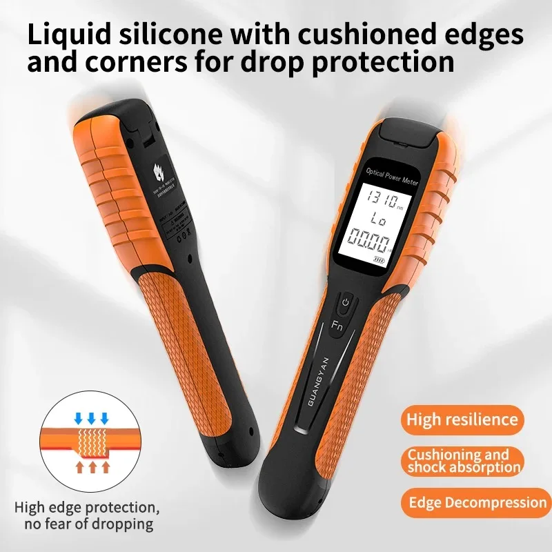 Gamma di misurazione OPM -50~+26dbm Misuratore di potenza con batteria al litio fibra ottica OPM 1270nm 1577nm Misuratore di potenza ottica 5G