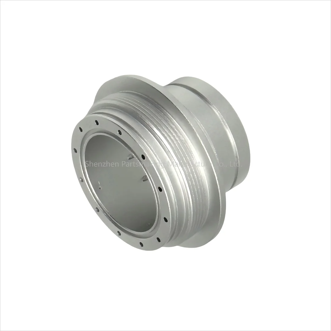 6061 Aluminum Silver Anodized CNC Parts - Custom Precision Metal Components