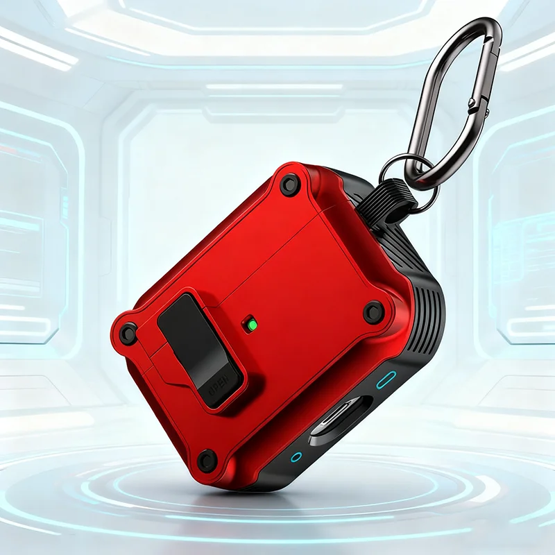 

Sci-fi Armor Case For AirPods 4 3 2 1 AirPods Pro 2 silicone Protective cool Airpods Covers exquisite soft Shockproof Cases