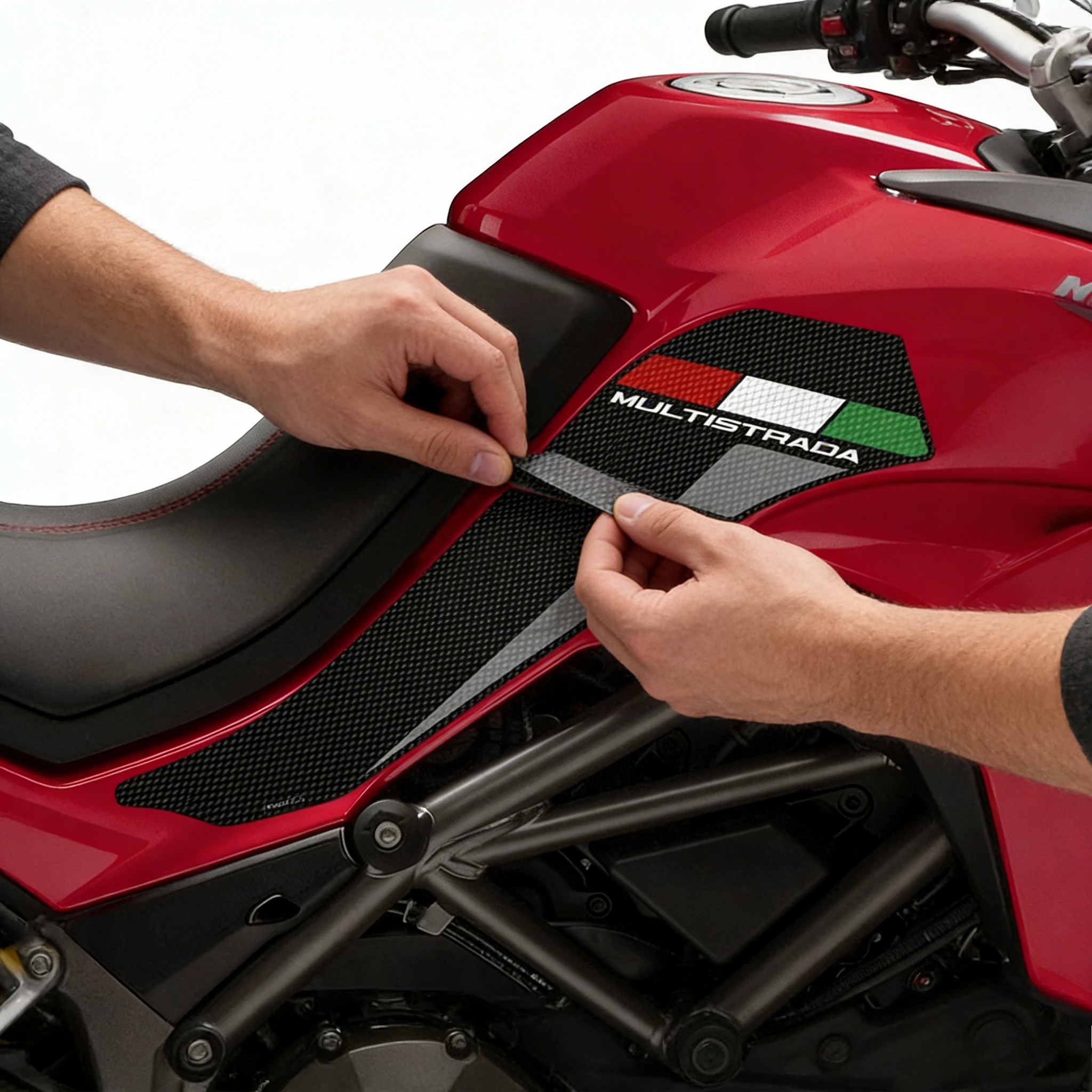 

Противоскользящие накладки на бак для мотоцикла, защитные накладки на колени для Ducati Multistrada 1200 1260 2015-2020