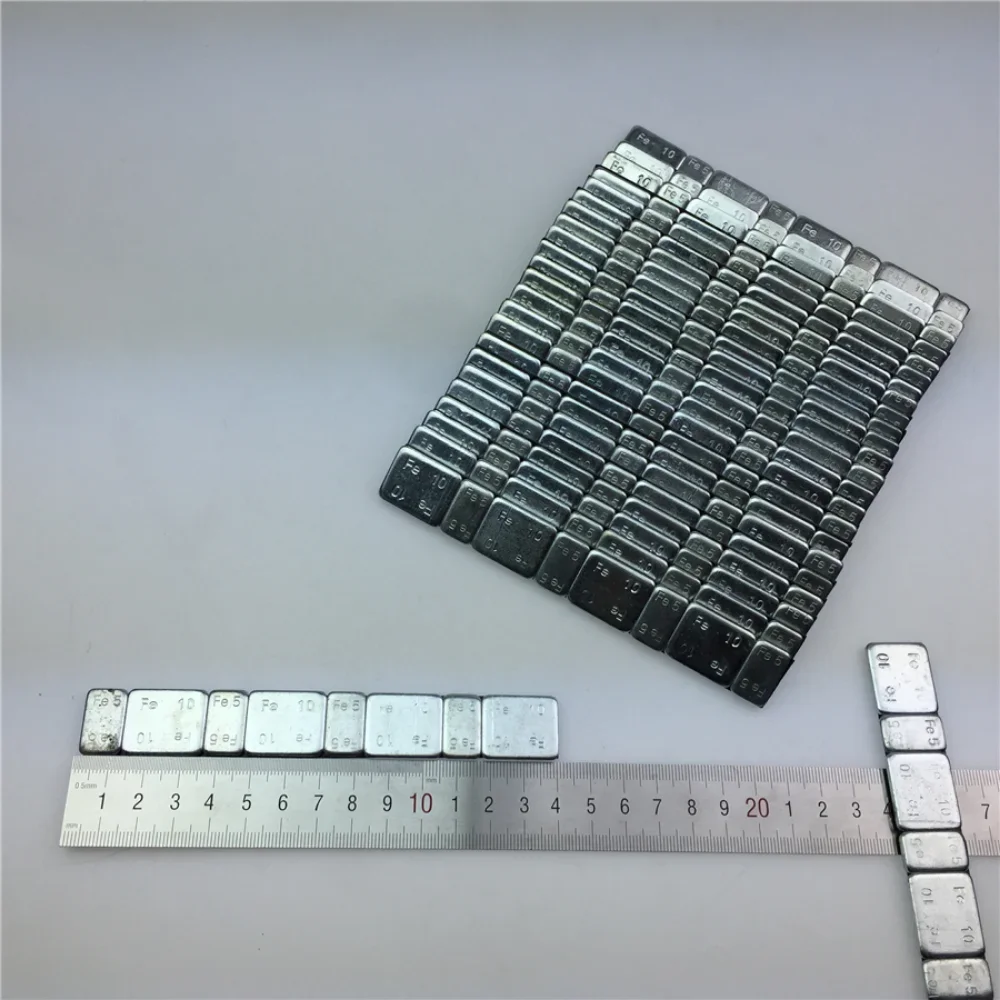 For Car Tire Balancing Blocks Adhesive Balancing Wheel Balancing Block Weight 1.5kg 100pcs X 5g+100pcsx10g=1.5kg