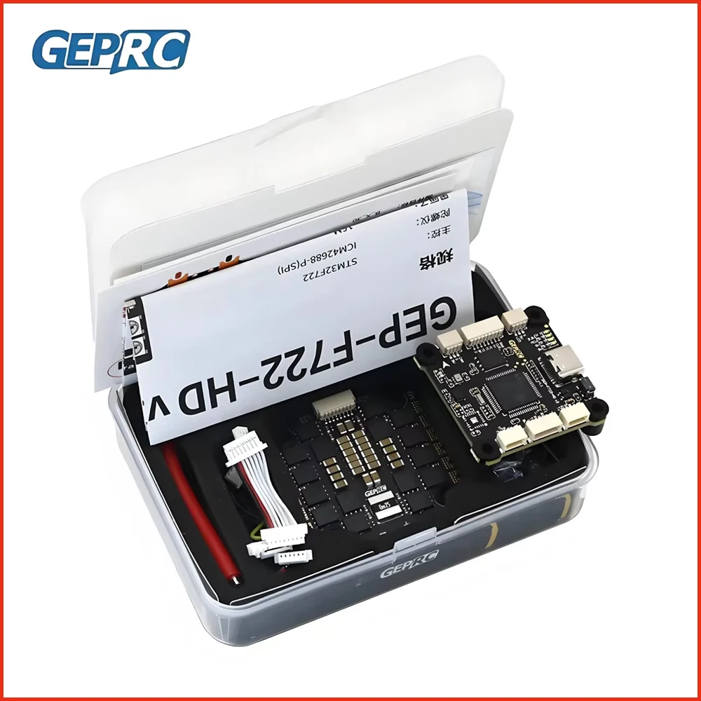 GEPRC TAKER F722 BLS 65A V2 Flight Stack F722-HD V2 Flight Controller TAKER H65_8S_BLS 65A 4IN1 ESC
