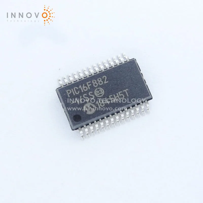 1pcs/lot PIC16F882-I/SS PIC16F882 PIC PIC® 16F Microcontroller IC 8-Bit 20MHz 3.5KB (2K x 14) FLASH 28-SSOP New original