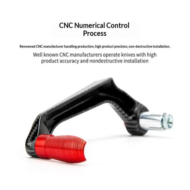 1Pair Motorcycle Die-casting Aluminum Alloy Handlebar Brake Clutch Lever Hand Guard Protector Modification Accessories Handguar