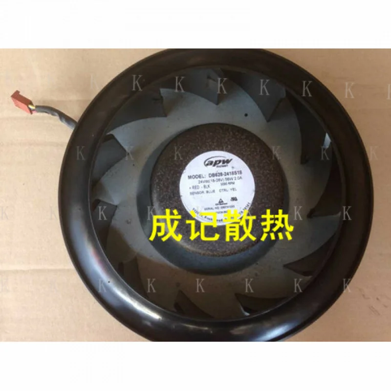 C    1pcs FOR  DB628-2418S18 Turbo Centrifugal Fan 24V 56W Diameter 175mm