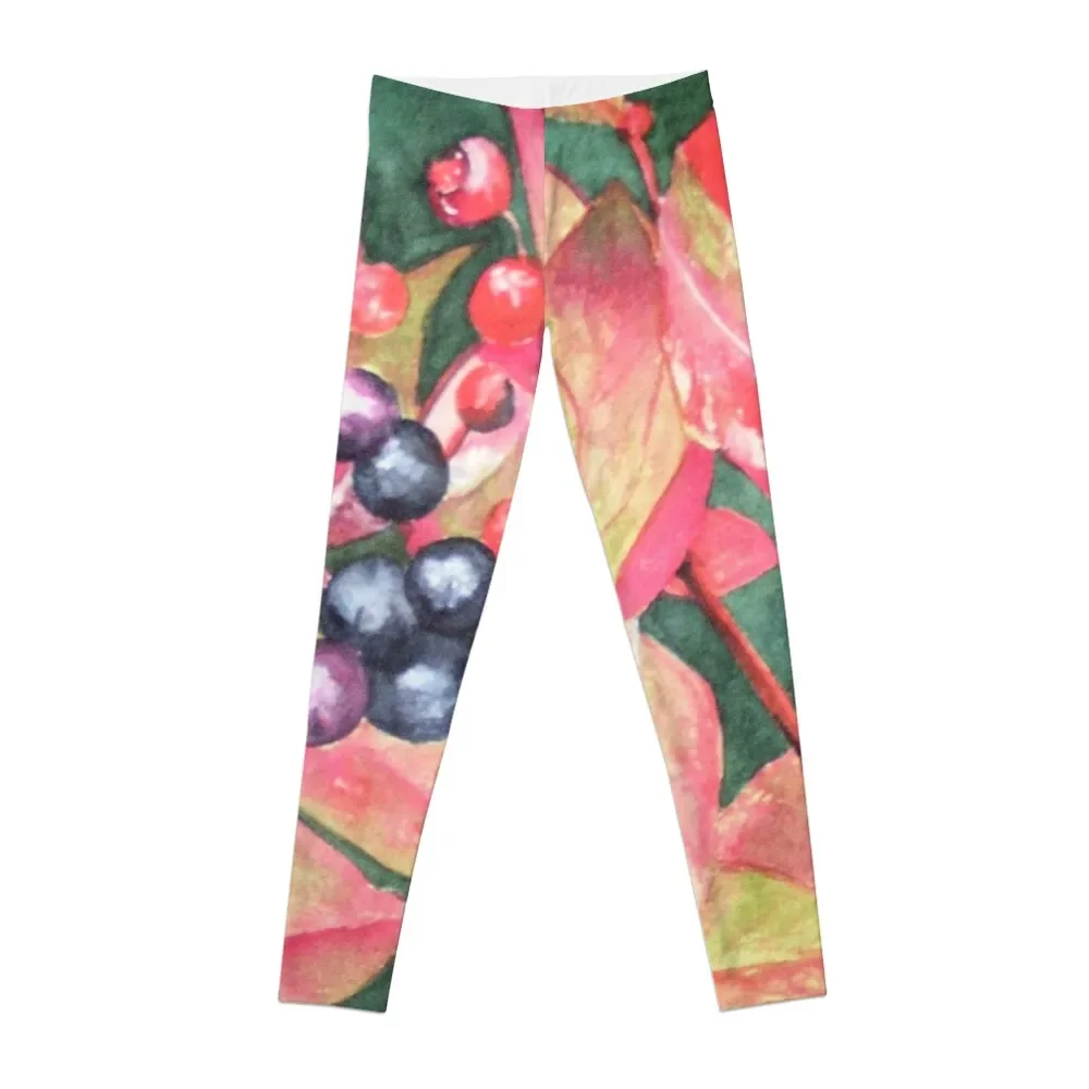 

Berries Leggings gym wear Golf wear Womens Leggings