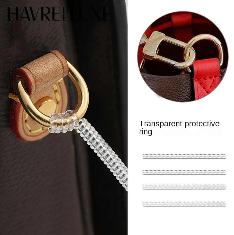 HAVREDELUXE Metal Transparent Protective Sleeve Metal Anti-oxidation Anti-wear Maintenance Winding Ring