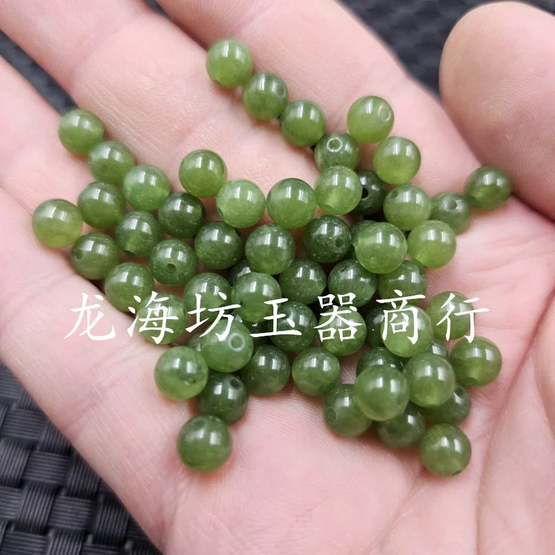 Taiwan Jasper round Beads Jade Scattered Beads Turquoise Quartz Rock Jade BeadsdiyOrnament Accessories Handmade Beads Wholesale