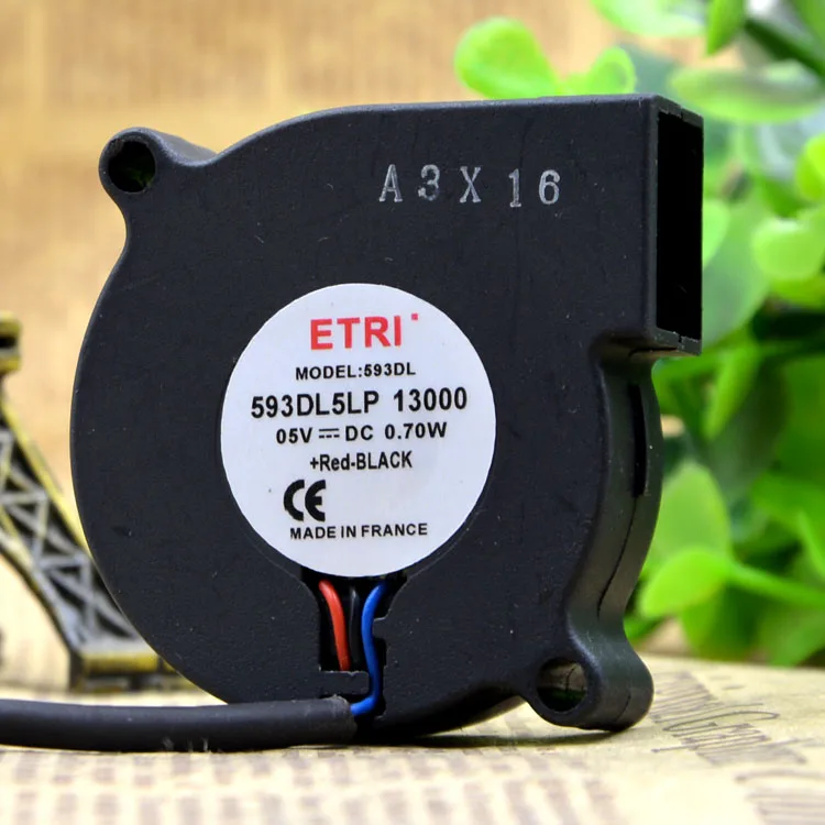NEW ORIGINAL 593DL5LP 5V 0.70W 5015 50*50*15 mm COOLING FAN