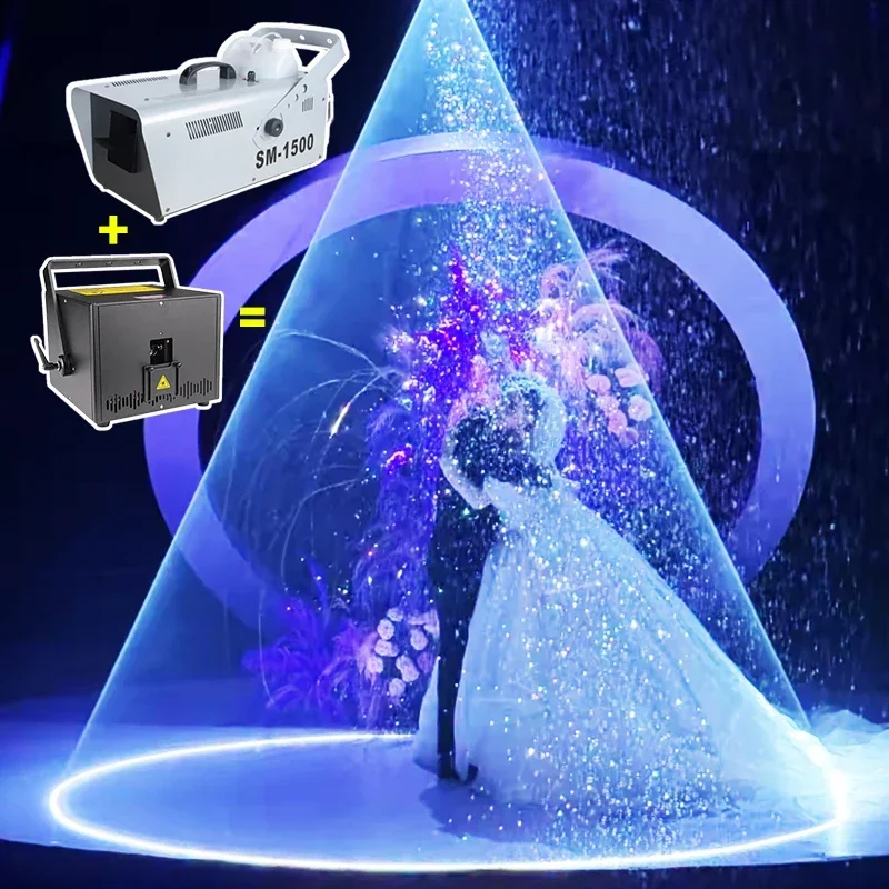 

1w 3w 5w 10w Animation Wedding Light Projector And Snowflake Machine Disco Stage DJ Light For Wedding