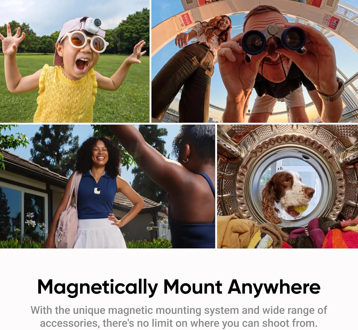 Insta360 GO Ultra - كاميرا صغيرة 4K بدون استخدام اليدين خفيفة الوزن وجزء علوي متنقل في تثبيت الإضاءة المنخفضة بطارية 200 دقيقة 10 متر مقاومة للماء أصلية جديدة