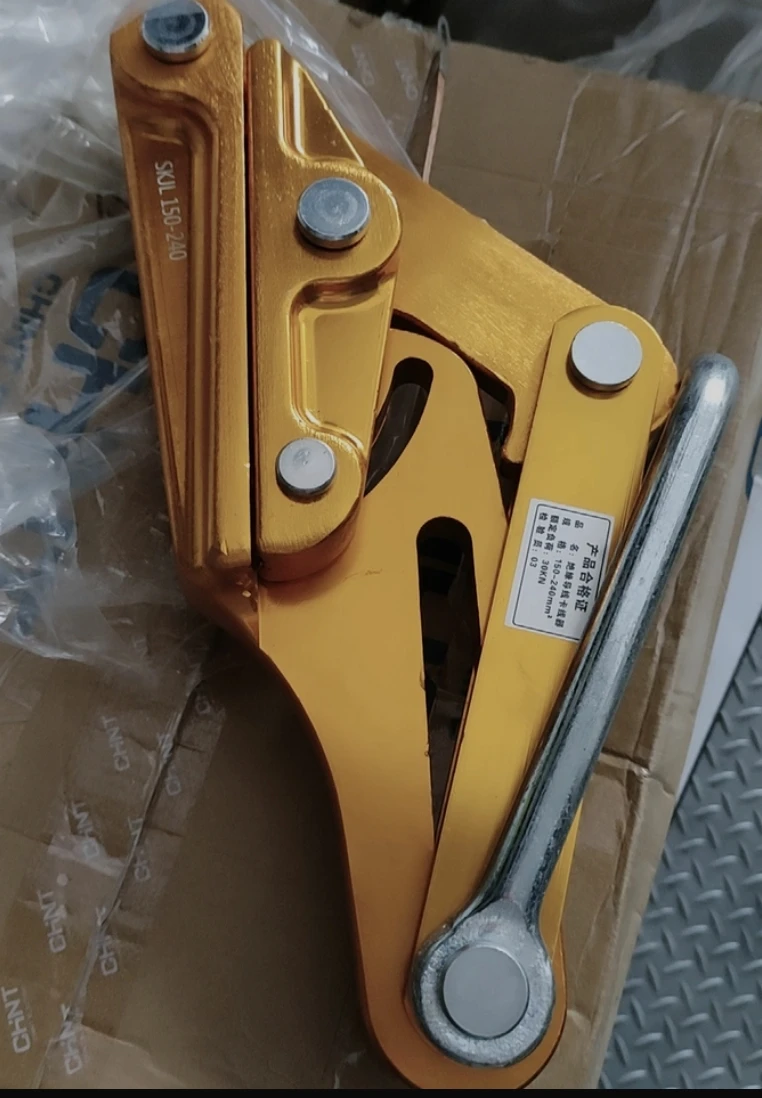 Wire Pulling Tightening Tool Thread Wire Clamp Strand Wire Grip 25-70