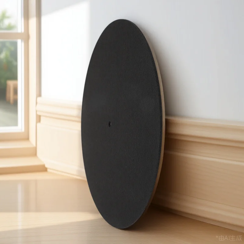 

10 Inch 3Mm Thick Turntable Mat High-Density Felt Record Player Mat for Enhanced Grip and Vibration Control Disc Protective Pad