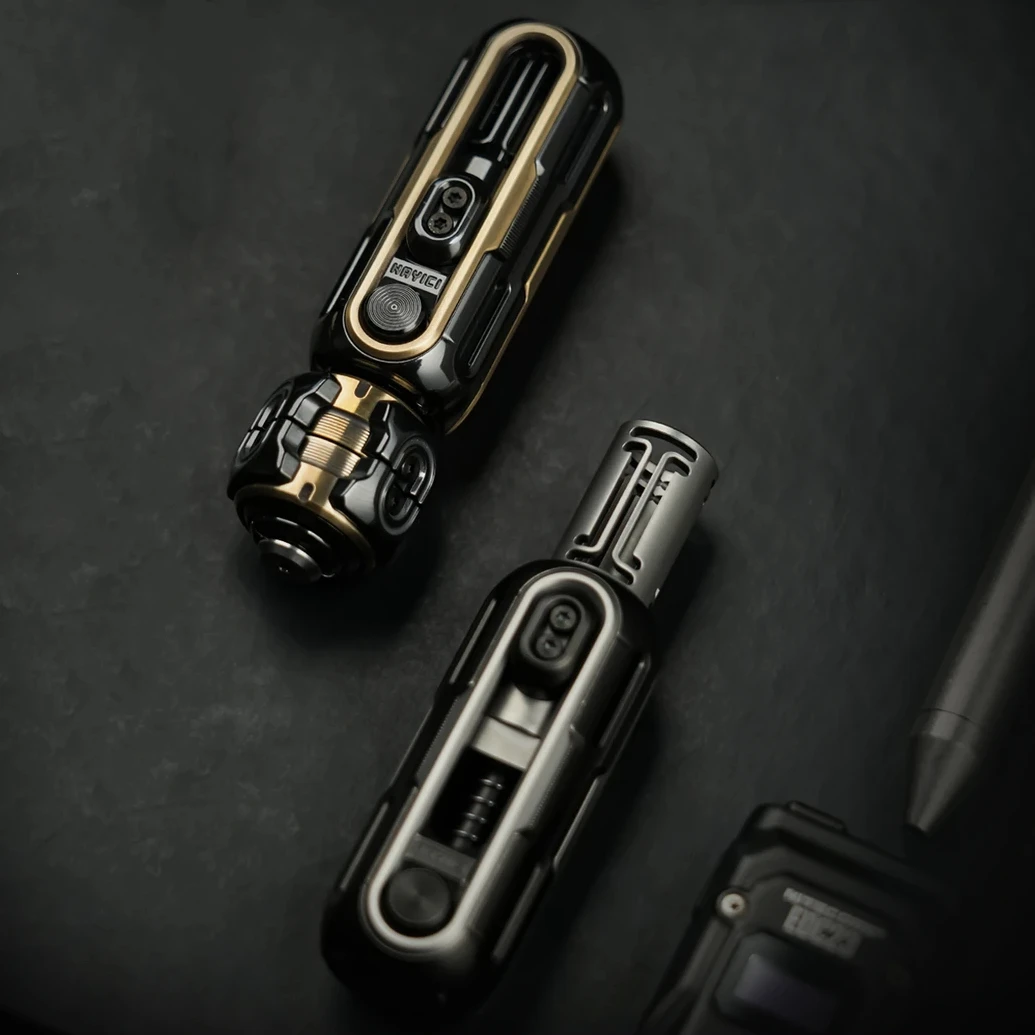 Pistolas pesadas parafuso de pistola liga titânio fidget slider spinner edc brinquedos anti estresse sensorial tdah foco ferramenta brinquedos inquietos