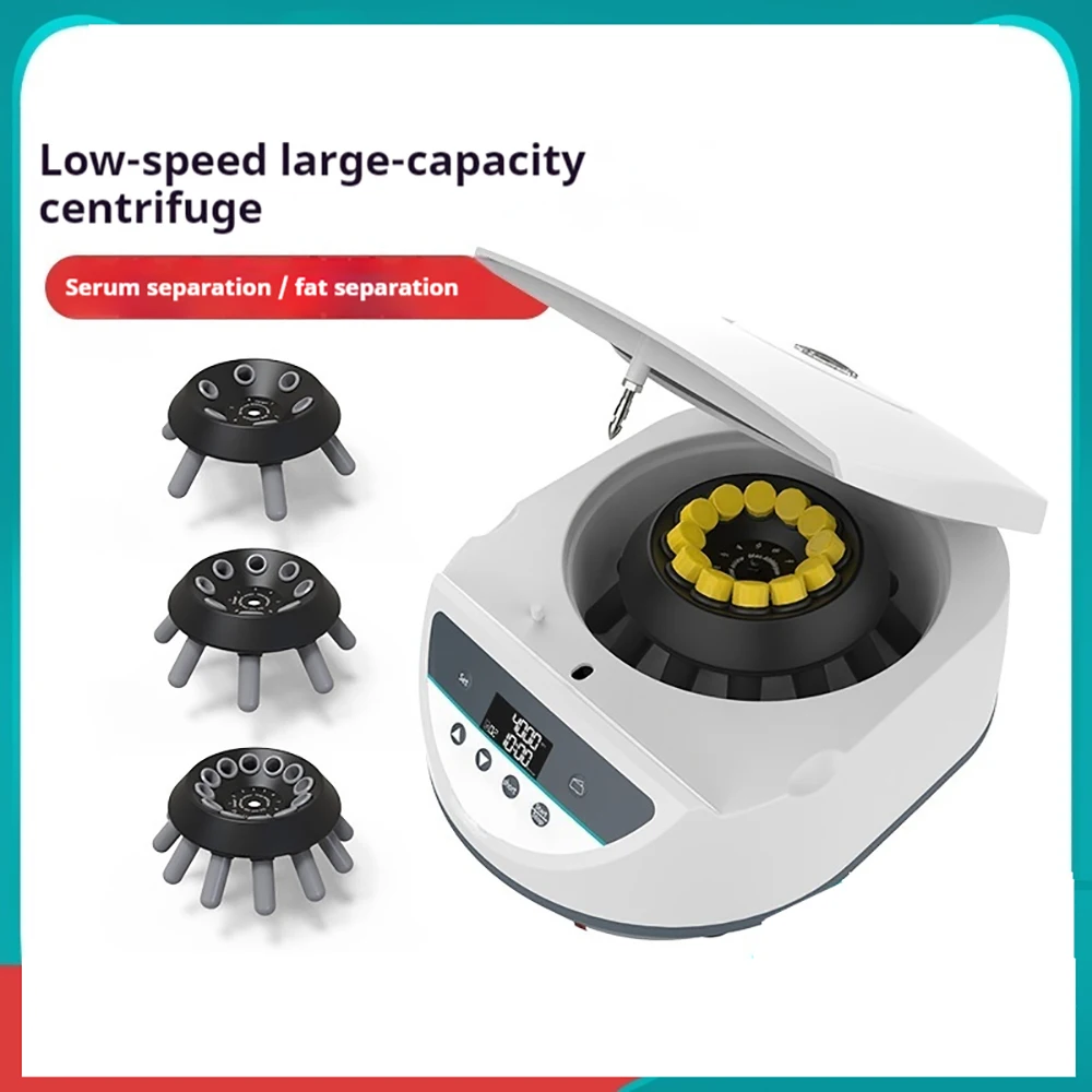Mini Centrifuge Machine Lab Pcr Digital Adjustable Speed 4000 rpm For Centrifuge Tube And Micro Blood Collection Tube