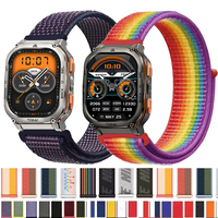 22mm Nylon Loop Strap For KOSPET TANK M3 T3 Ultra Watch Strap For KOSPET TANK T3 T2 M2 M3 Bracelet Smartwatch Sport Wristband