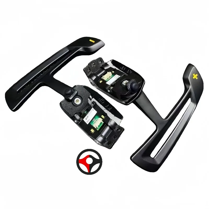 

For Macan 95B.3 Alloy Magnetic Paddle Shifter Steering Wheel Magnetic Replacement Extended Weissach Shift Paddles