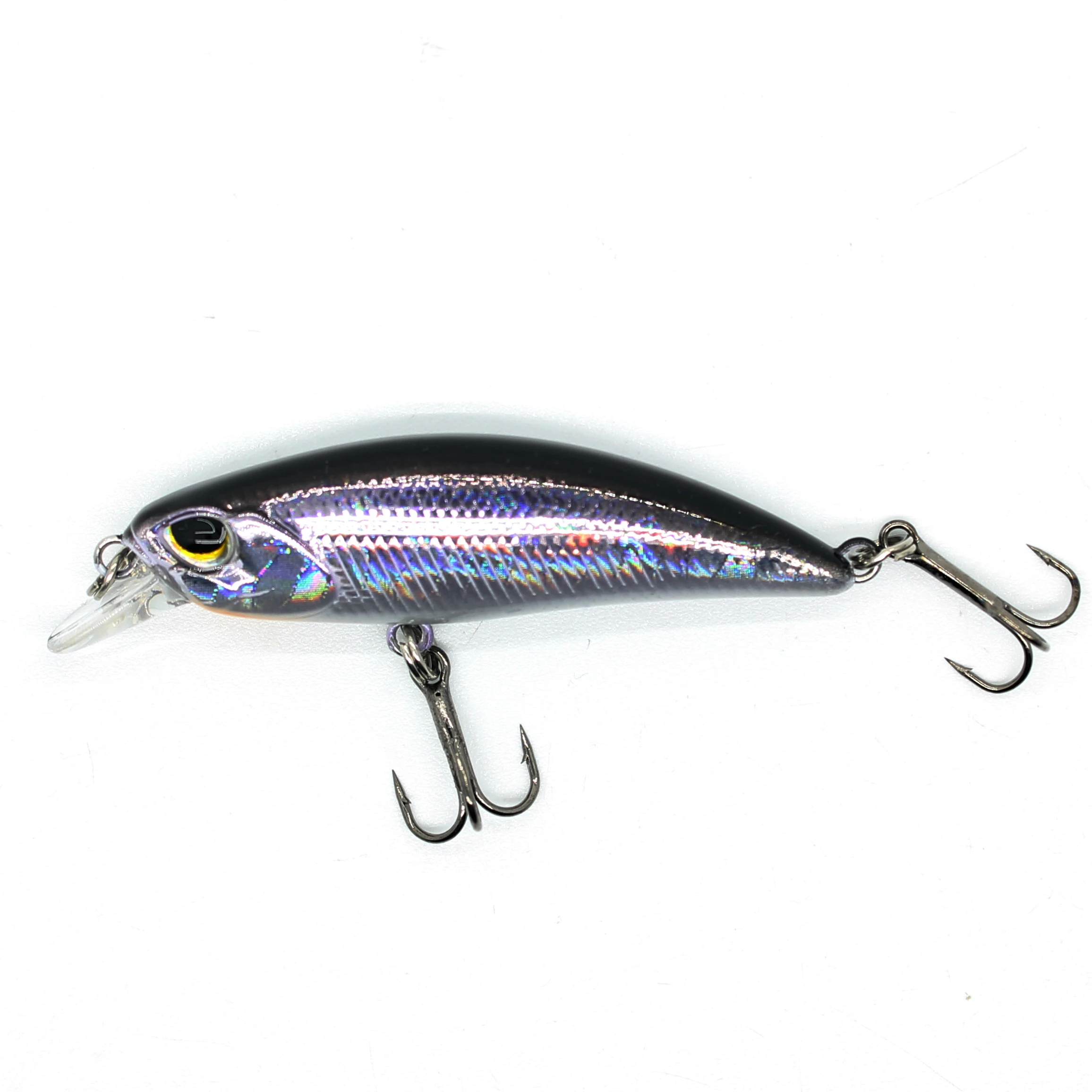 AOCLU Kleiner sinkender Wobbler, Jerkbait, 50 mm, 4,0 g, harter Köder, Minnow-Köder für Küstenforellen, Barsch, Felsen, Boot, Angeln, frisches Salzwasser – Detail 15