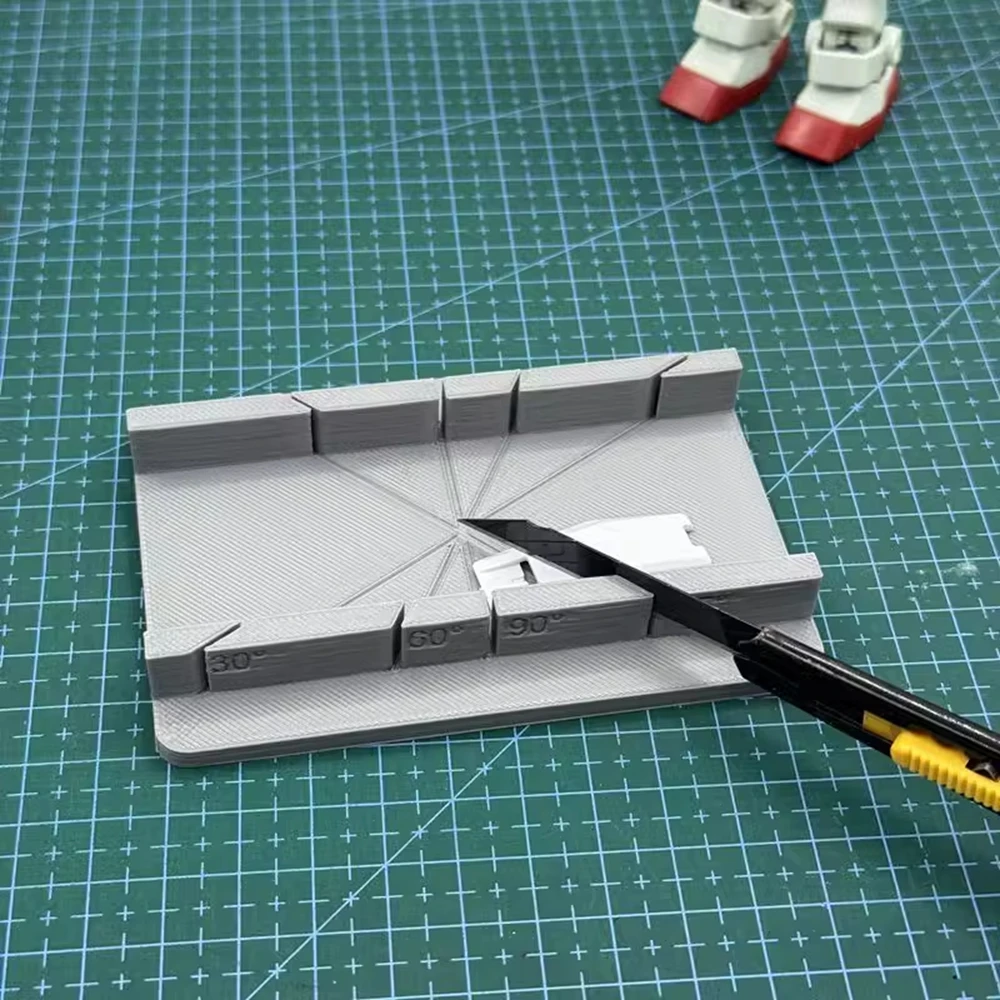 1PC Model Craft Tools Multi-Angle Cutting Aid 30°/45°/60°/90° Angle Cutting Fixer Model Tools Diorama Kit Modeling Hobby Making