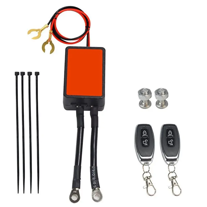 

Умный универсальный выключатель аккумулятора мотоцикла 12 В 300 А с 2 пультами дистанционного управления