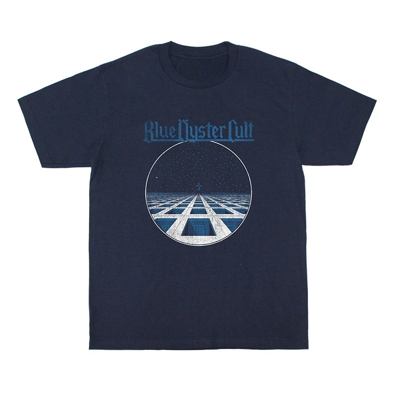 تي شيرت كاجوال من القطن الخالص بأكمام قصيرة من Blue Oyster Cult للرجال والنساء، فرقة روك أوروبية وأمريكية #6