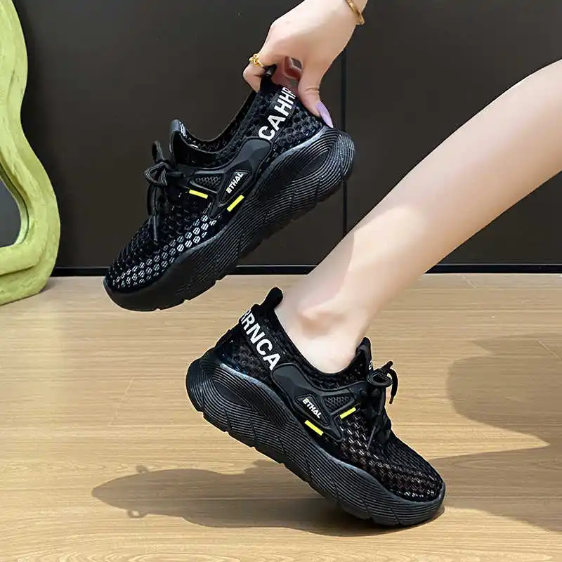 Botas de tacón grueso y fino para mujer, zapatillas clásicas, zapatos de otoño, botas deportivas, corredores de alta calidad