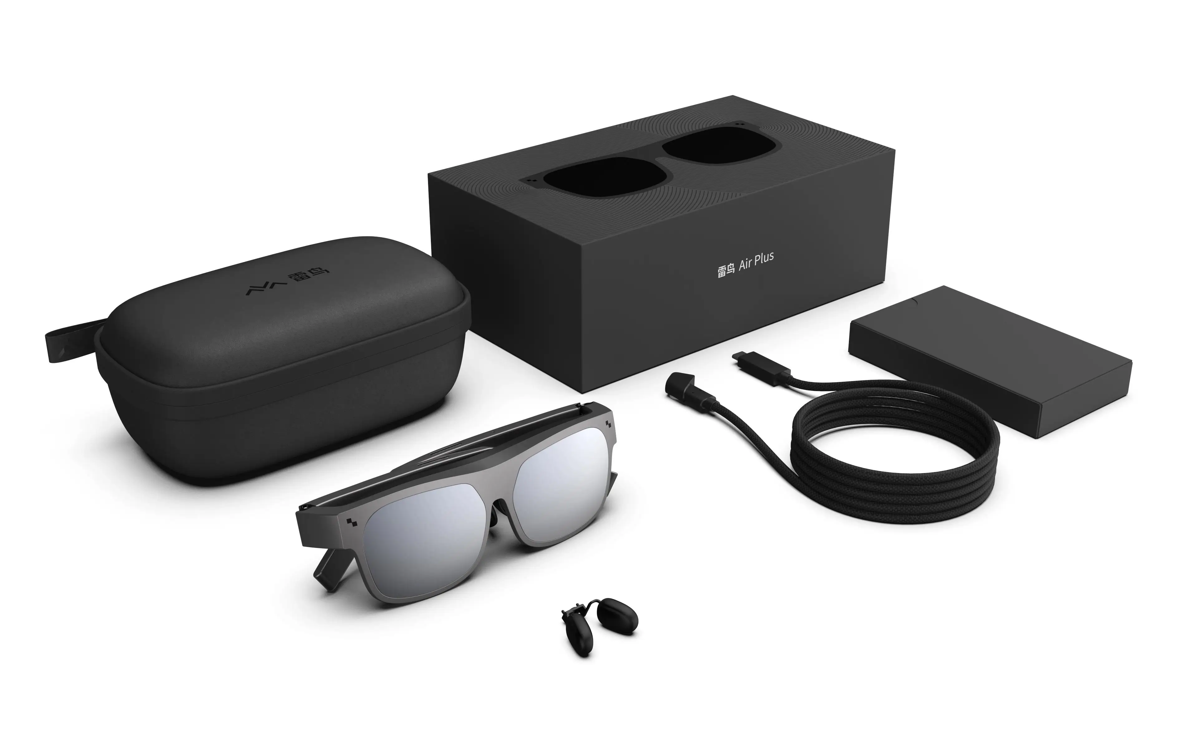 RayNeo TCL Thunderbird Air Plus XR 안경 1080P OLED 듀얼 디스플레이를 갖춘 포켓 크기의 휴대용 AR Intelli- TCL의 새로운 AR 안경