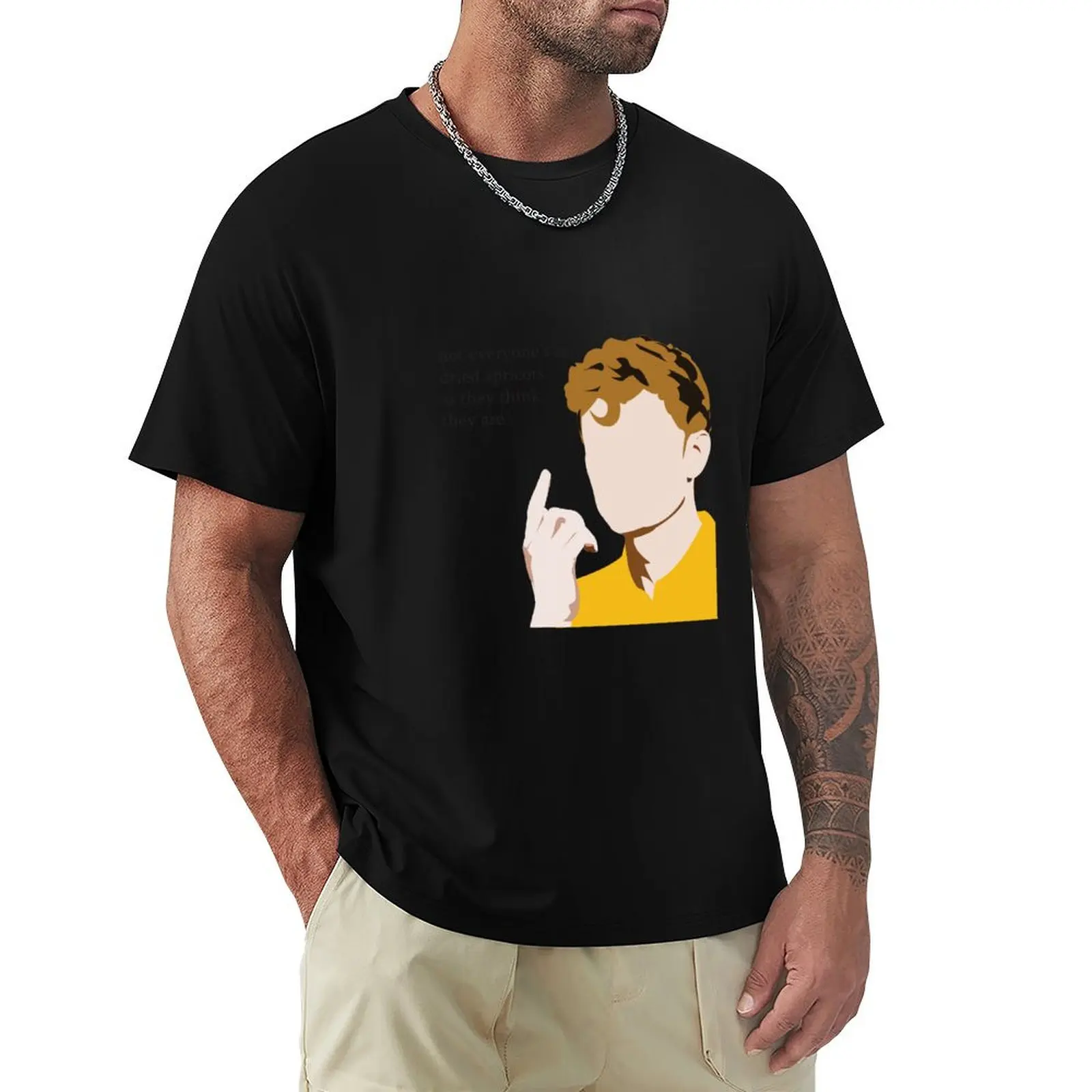 James Acaster Transparent T-Shirt Festival Casual Short Sleeve