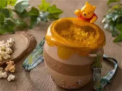 Original Tokyo Disney Duffy Bear And Winnie the Poon popcorn bucket gift for children