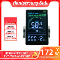 24V 36V 48V M6C Electric Bike LCD Display Meter Waterproof E Scooter LCD Panel Color Screen with USB For Mountain Electric Bike