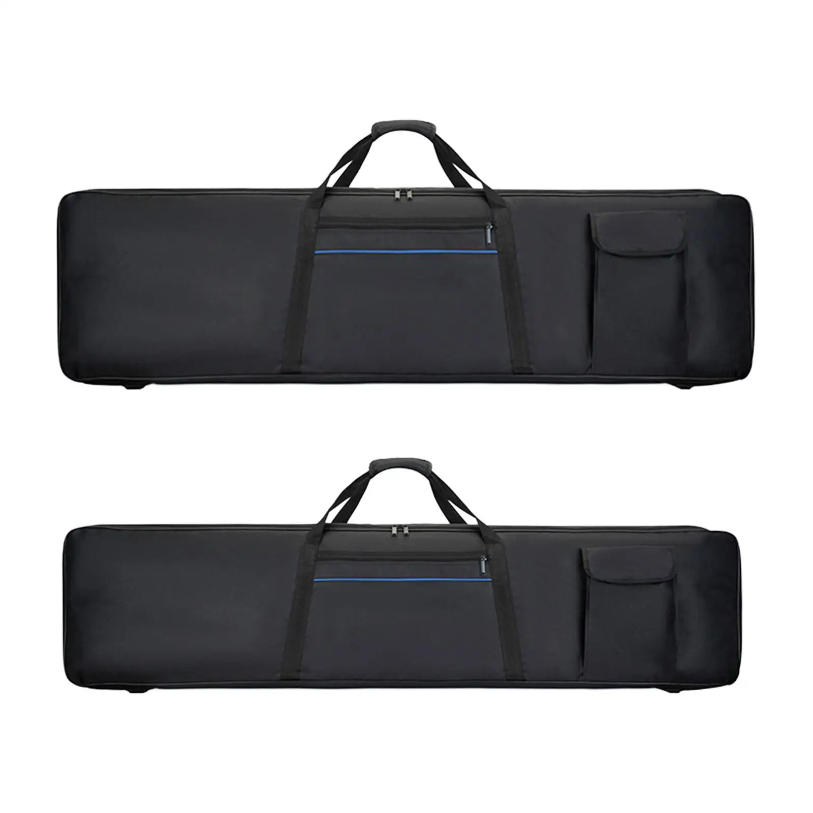 Custodia per pianoforte elettrico custodia protettiva addensata con cinghie per zaino 88Key Keyboard Gig Bag per concerti di viaggio in Studio