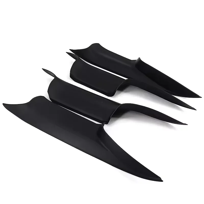 أسود/كربون الجانب الأيسر/الأيمن الباب مقبض داخلي سحب غطاء الناقل 51429151212 51419115501 لسيارات BMW 7 Series F01 F02 2008-2015 #5