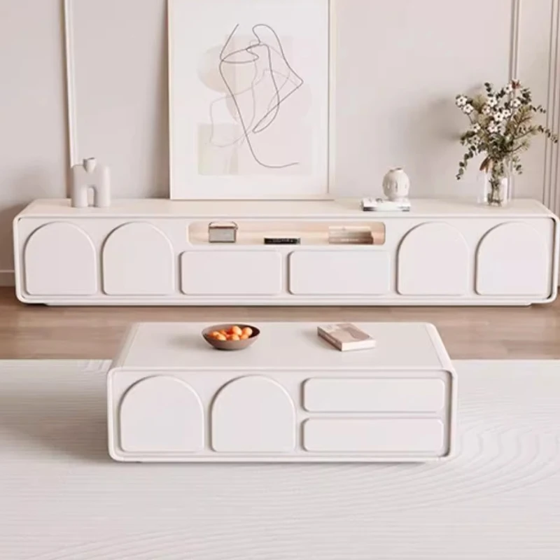 الحديثة تخزين خزانة التلفزيون وحدة التحكم مقعد الشمال الفاخرة حامل تلفاز وسائل الإعلام الترفيه Meuble التلفزيون صالون اكسسوارات المنزل #3