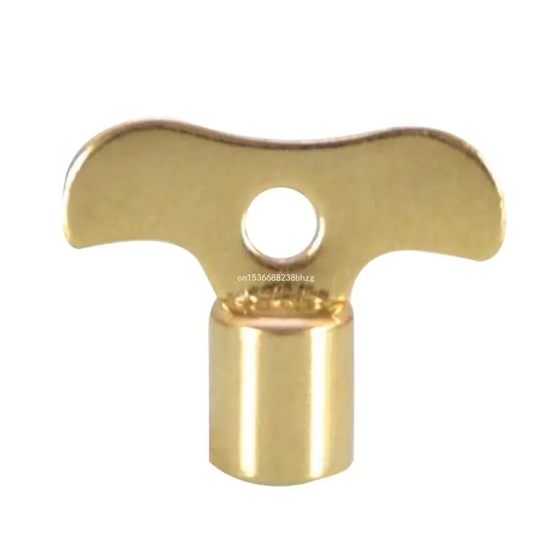 Square Socket Brass Radiator Keys Plumbing Bleeding Key Water Tap Key For Air Valves Plumbing Tool 7mm Hole Dropship