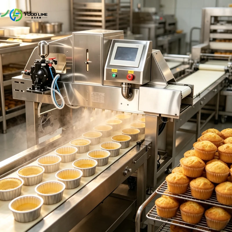 Oil Spray Machine Commercial Coating Sprayer for Cake Pans Baking Sheet Doughnut Trays