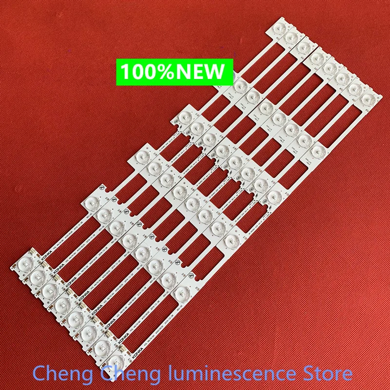 

New LED strips bar working for KDL48JT618U KDL48JT618A 35018539 35018540 35018541 48L2400 DL4845 44CM 6V 6LED