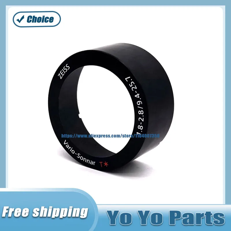 New For Sony ZV1 Front Barrel Circle Lens Parameter Digital Camera Repair Replacement Parts ﻿Camcorder Accessory Black