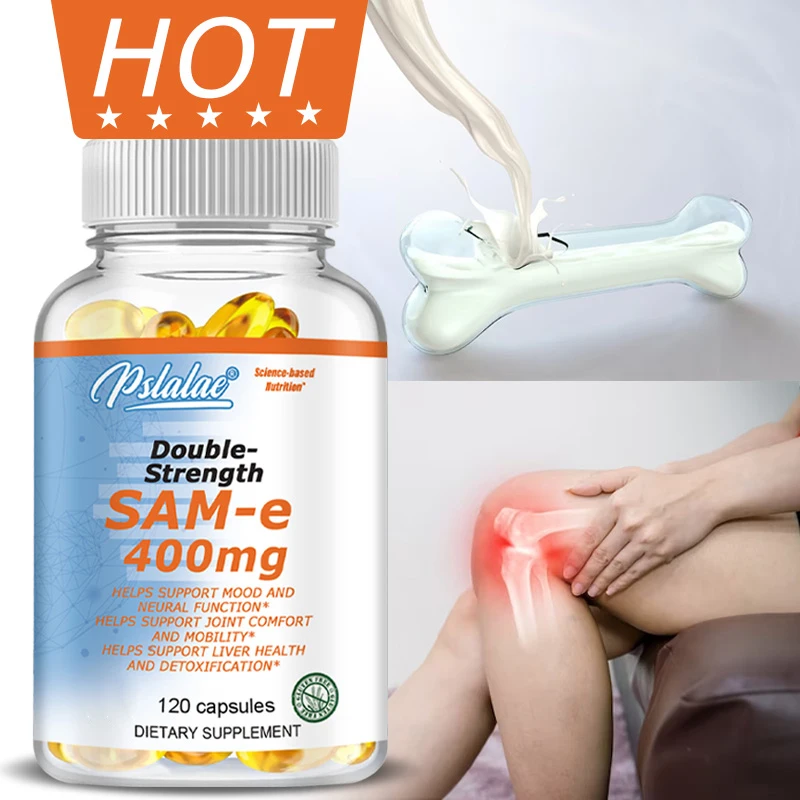 

Sam-e 400mg - Beneficial for Brain, Mood, Joint and Liver Health, Promotes Nutrient Absorption, and Maintains Vitality