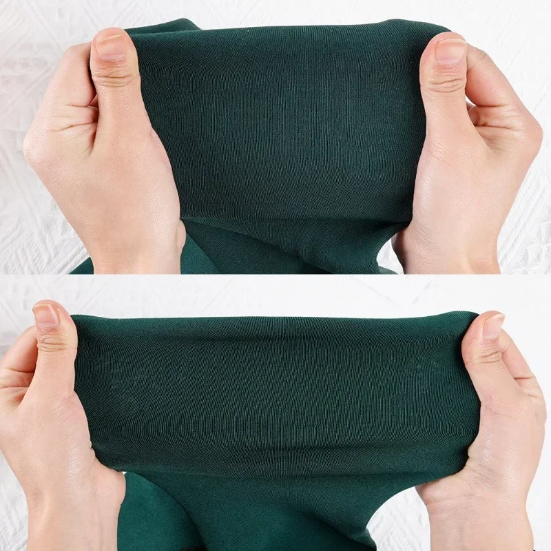 الدافئة صوف مبطن الجوارب النساء جوارب طويلة الحرارية للنساء الشتاء اللباس الداخلي الجلد القطبي تأثير أسود جوارب المرأة الحرارية جورب #4