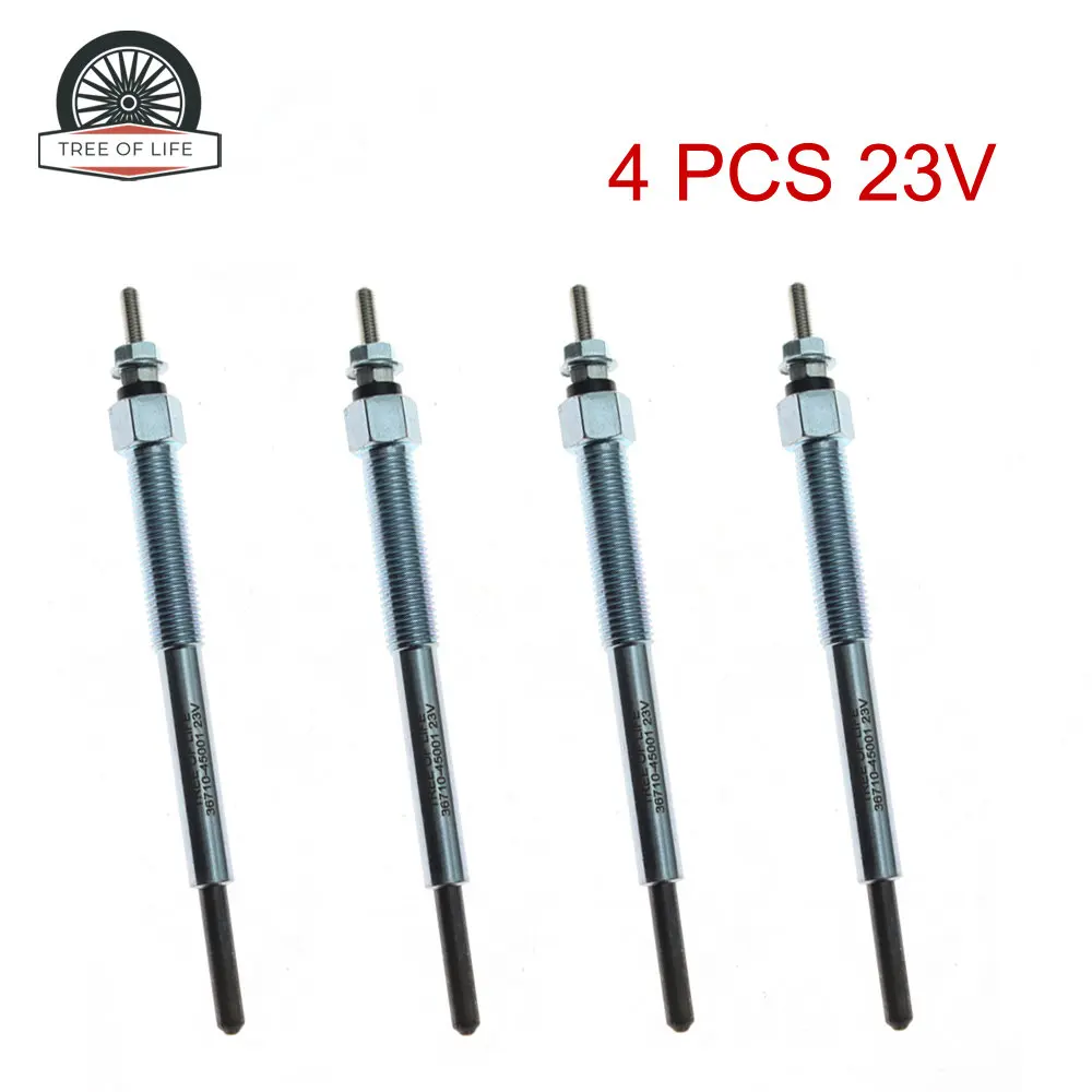 4X 23V Glow Plugs 3… - image