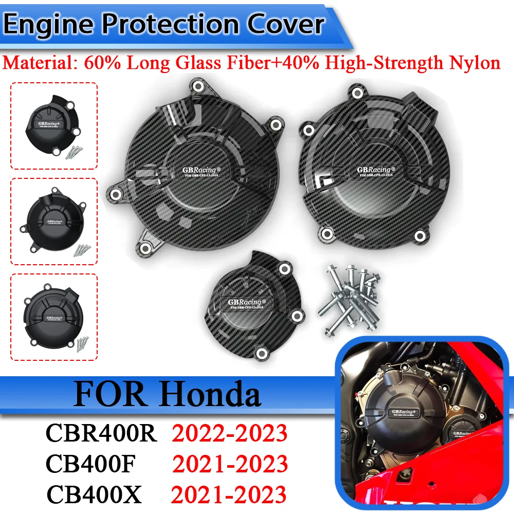 

For Honda CBR400R 2022-2023 CB400F CB400X 2021-2023 Motorcycles Engine Cover Protection Case CBR400R CB400F CB400X