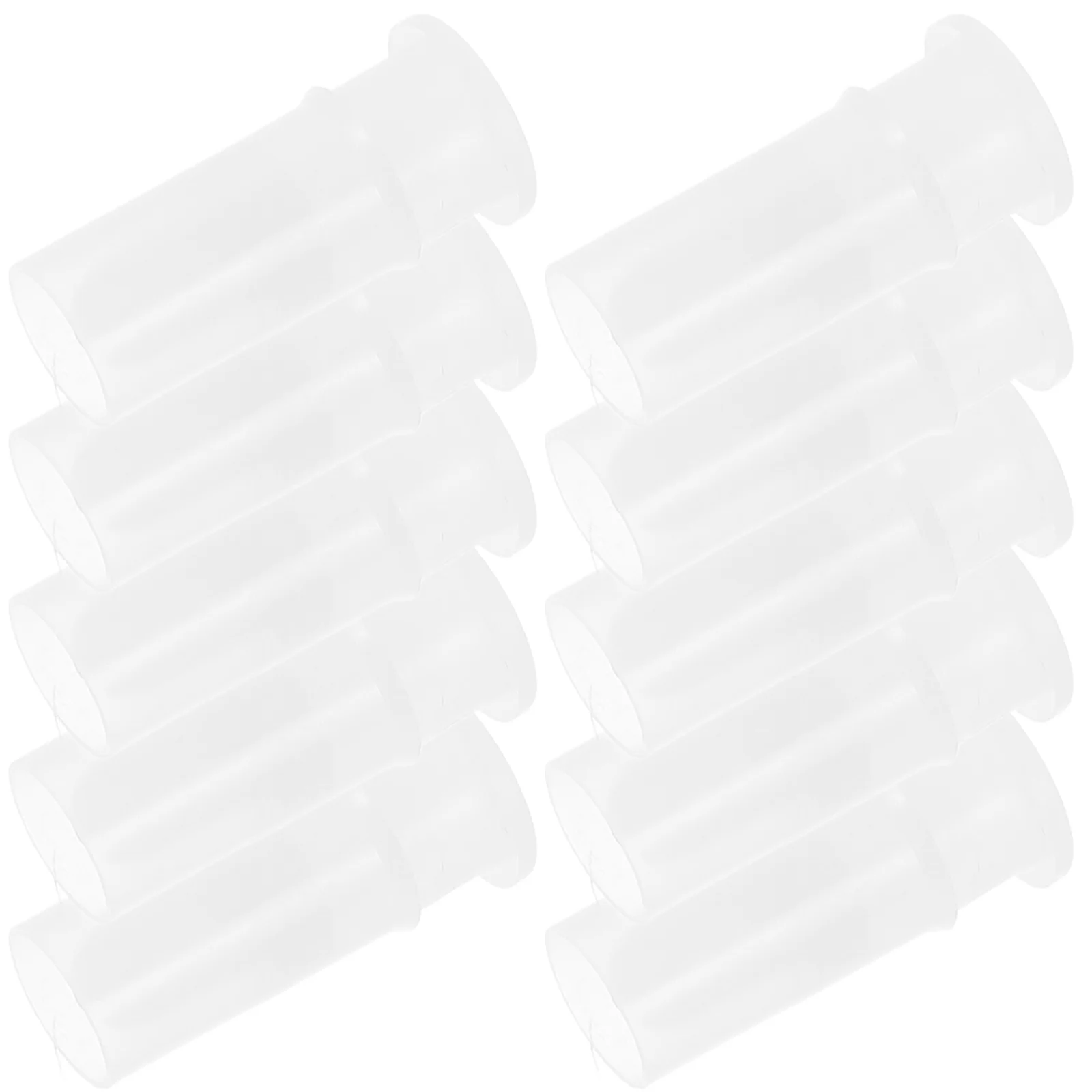 50 Pcs BB Apito Crianças Brinquedos Conveniente Squeaker Plástico Branco DIY Squeakers