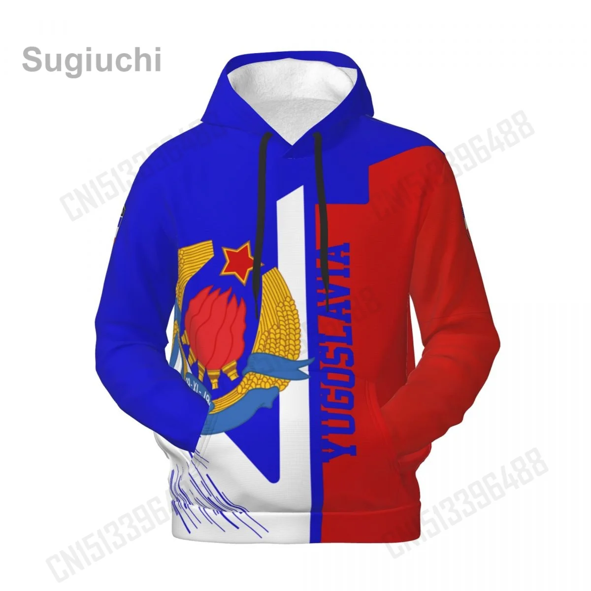 2025 Yugoslavia 3D Fleece Hoodie Polyester Warm With Pocket Super Soft Men Women Sweatshirt Unisex Pullover Hoodies