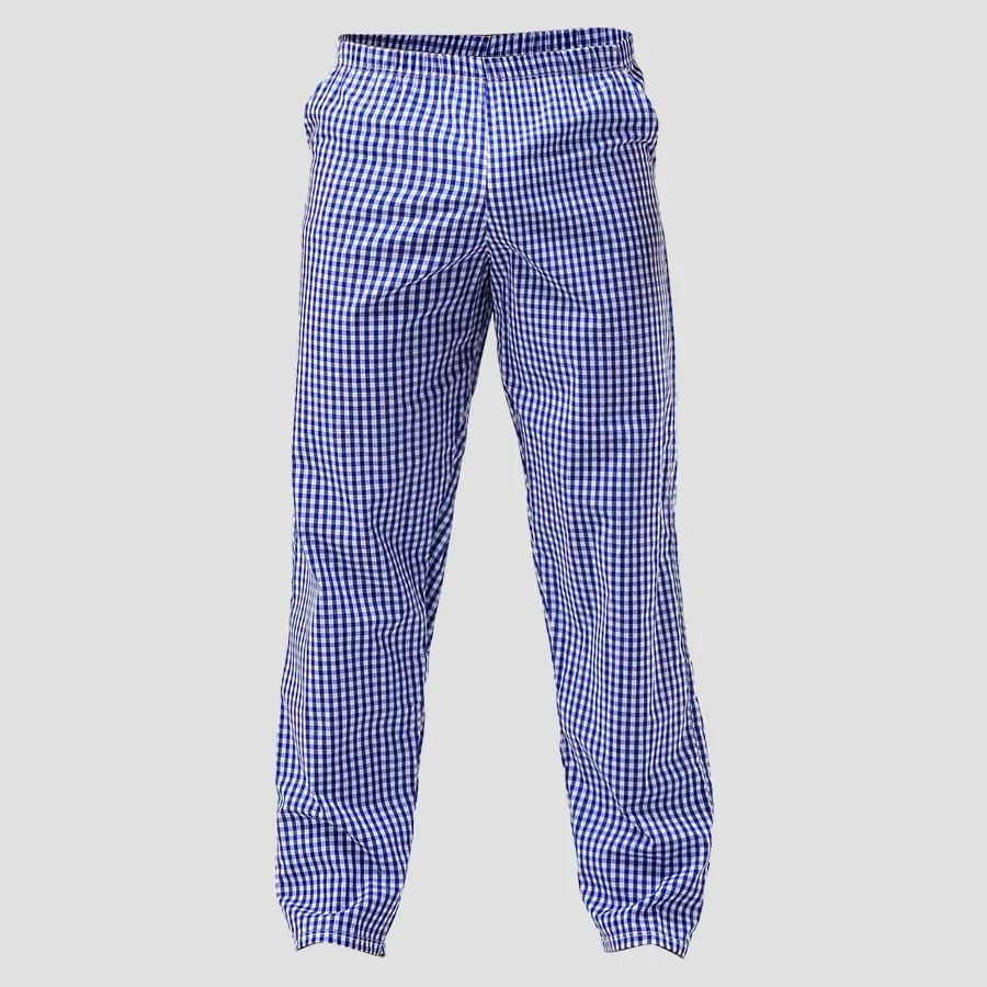 

5pcs Men's pants pure cotton home pants thin summer loose plaid all cotton home pants spring and autumn air conditioning pants
