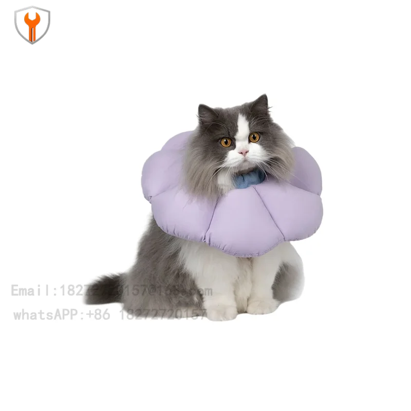 Elizabeth circle deepened waterproof adjustable anti licking soft kitten sterilization ring lightweight soft ring