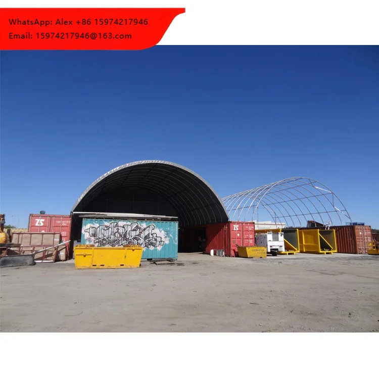 Outdoor Galvanized Steel Frame Portable Shipping Container Shelter Roof Tent