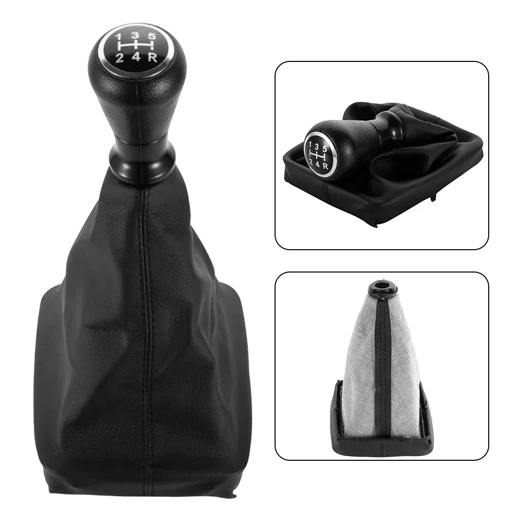 Elevate Your Driving Pleasure with this Comfortable Grip Leather Gear Shift Knob for 206 406 Smooth Shifting Ensured